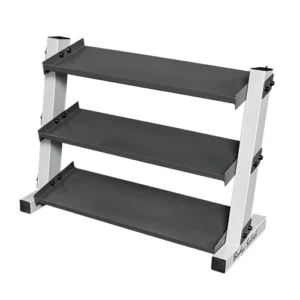 BODY SOLID 3-TIER VINYL / NEOPRENE DUMBBELL RACK